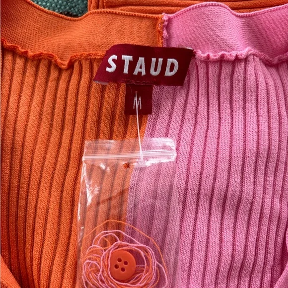 Staud Shoko Colorblock Dress - Picture 3 of 5